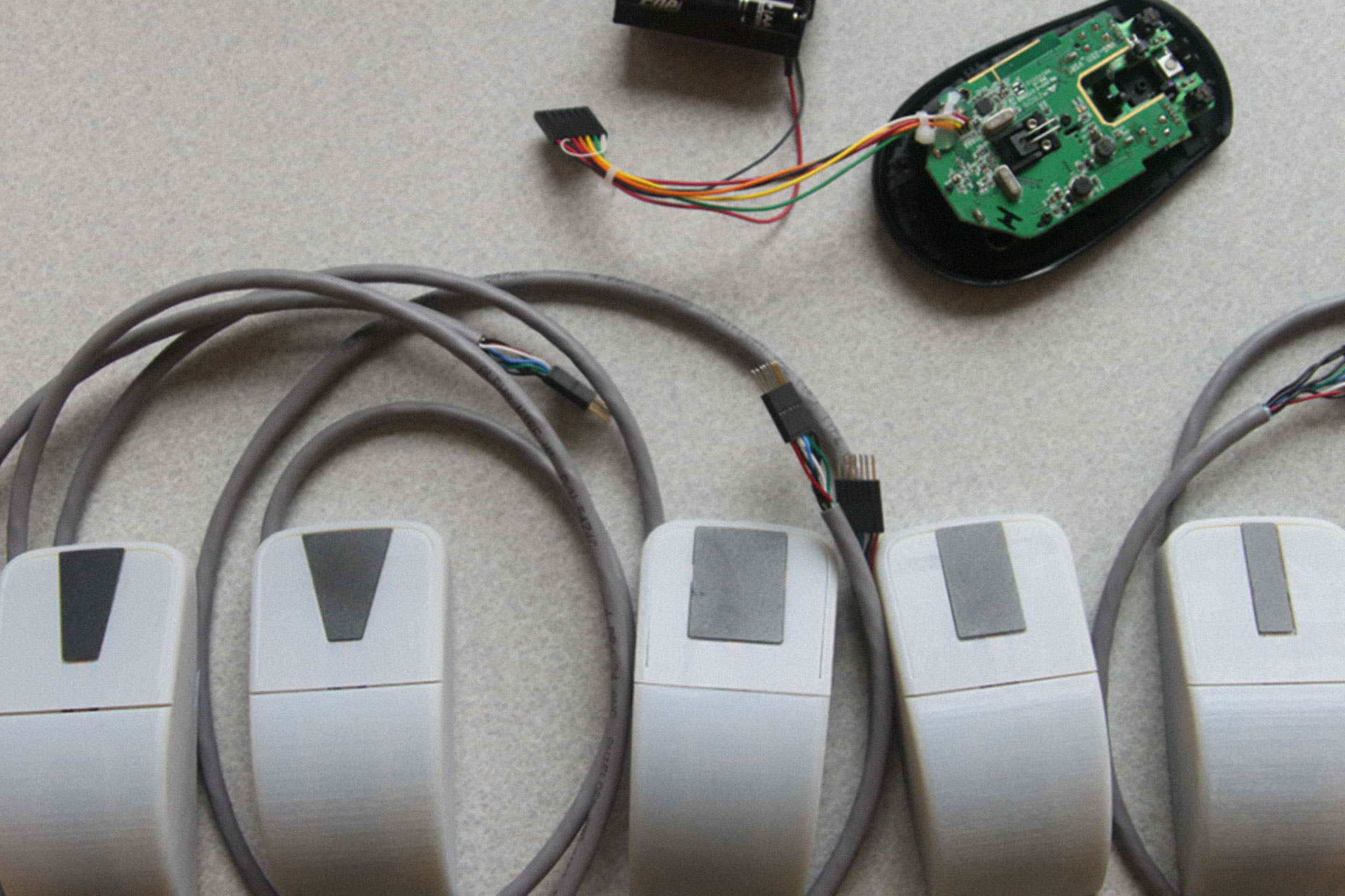 Microsoft Explorer Touch Mouse - hardware prototyping for horizontal scrolling