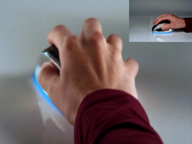 Microsoft Explorer Mouse - Video prototype of Bluetrack effect